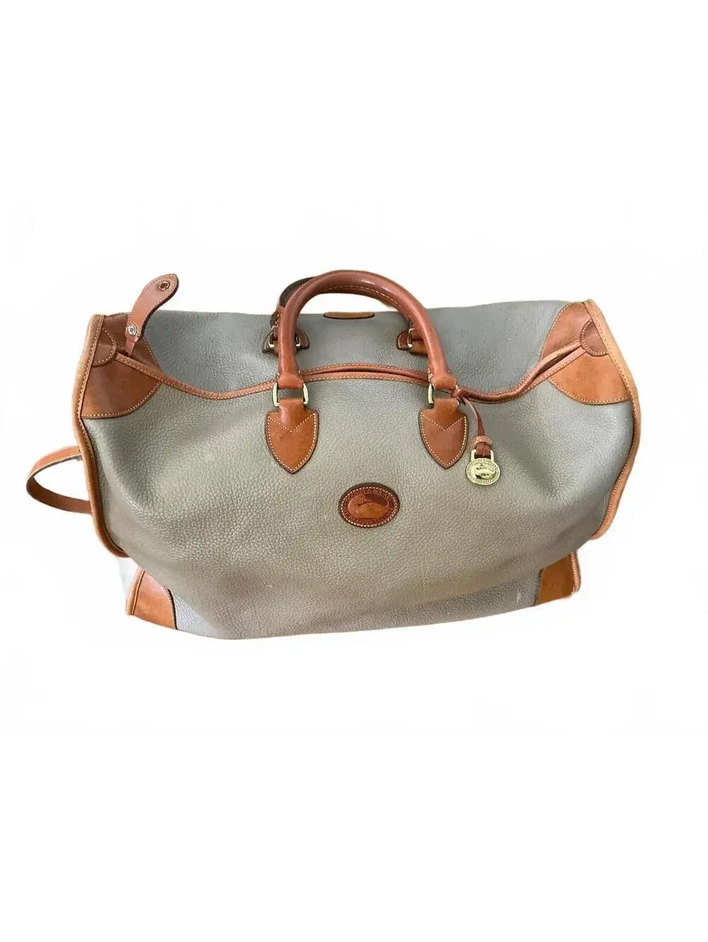 Dooney & Bourke Vintage Pebbled Leather Weekender Bag